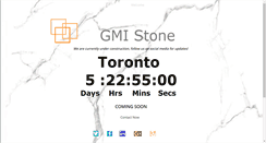 Desktop Screenshot of gmistone.com