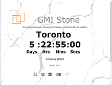 Tablet Screenshot of gmistone.com